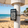 Pleksi QR Menü Şemsiyelik – Kelepçeli Şemsiye